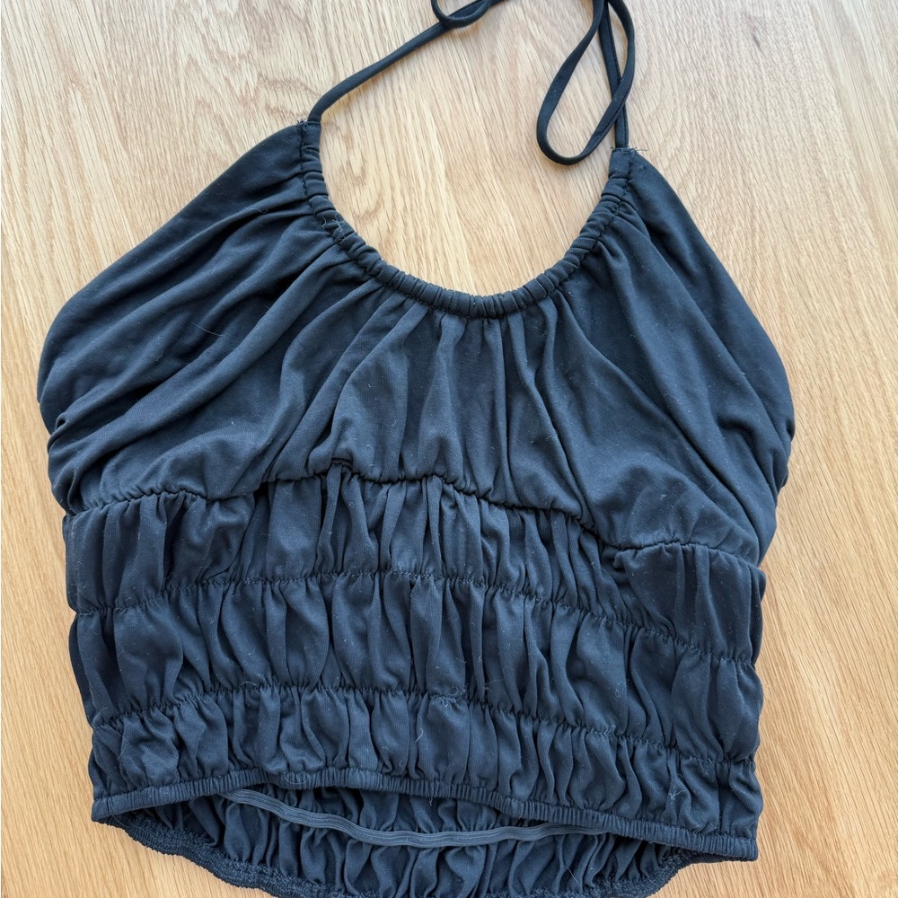 Sunday in Brooklyn black Halter Top